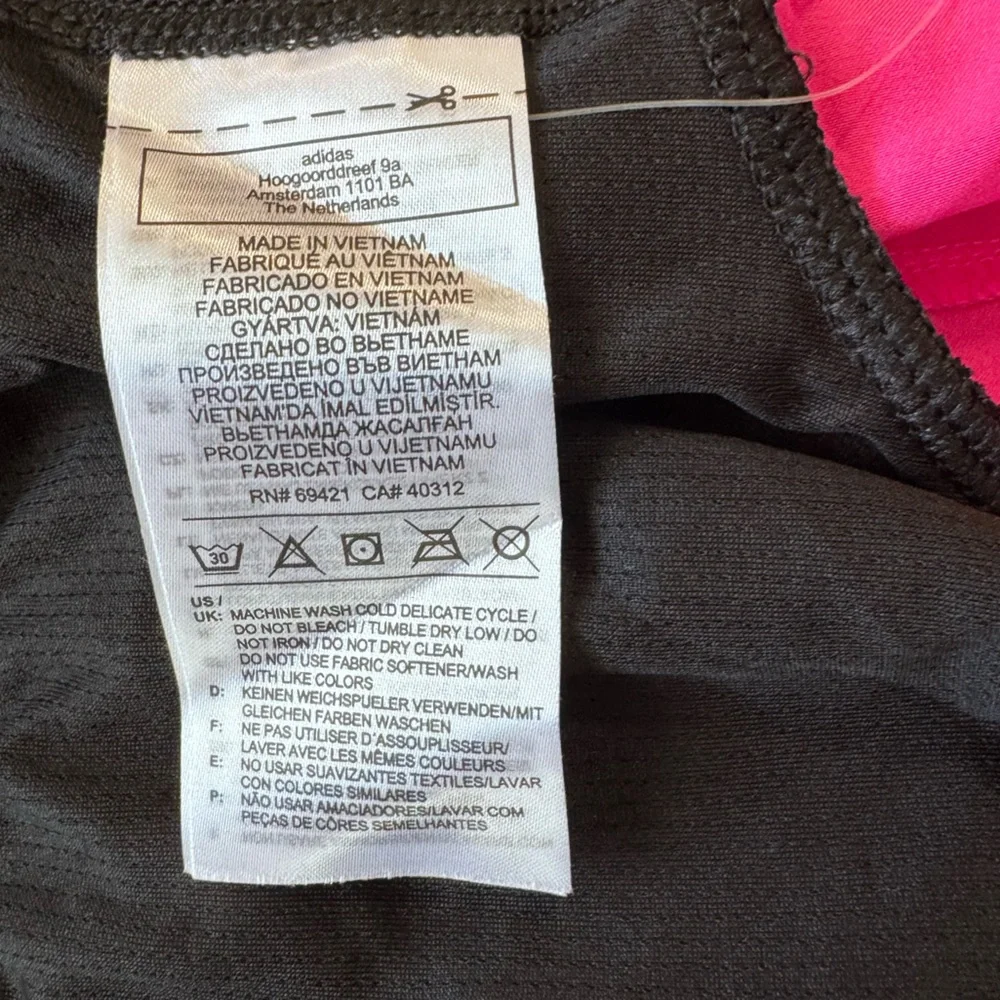 Reebok Run Essentials 3´´ Women’s Xl Pink Black Athletic Gym Shorts with Pocket